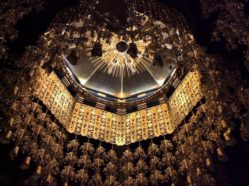 【最乗寺】本堂内の黄金装飾の画像