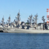 横須賀港の戦艦