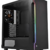 Amazon | Thermaltake H200 TG RGB ミドルタワー型PCケース 強化ガラス フロントLEDバ